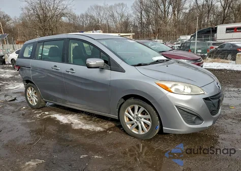 2014 Mazda 5 Sport из США, поврежденный, VIN JM1CW2BL0E0165553
